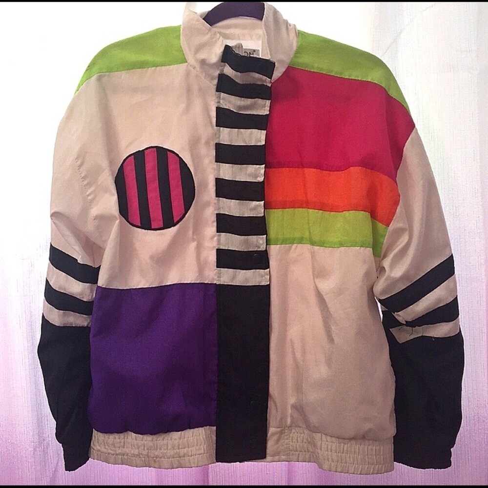RARE 80s Vintage Wind Breaker